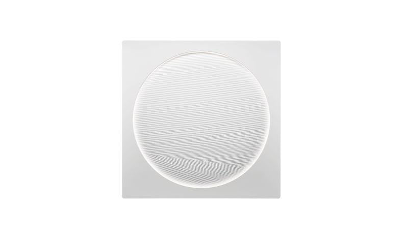 Vorderansicht von ARTCOOL STYLIST INVERTER V, SINGLESPLIT 2,5KW, ENERGIEEFFIZIENZ A+/A MIT LED BELEUCHTUNG G09WL